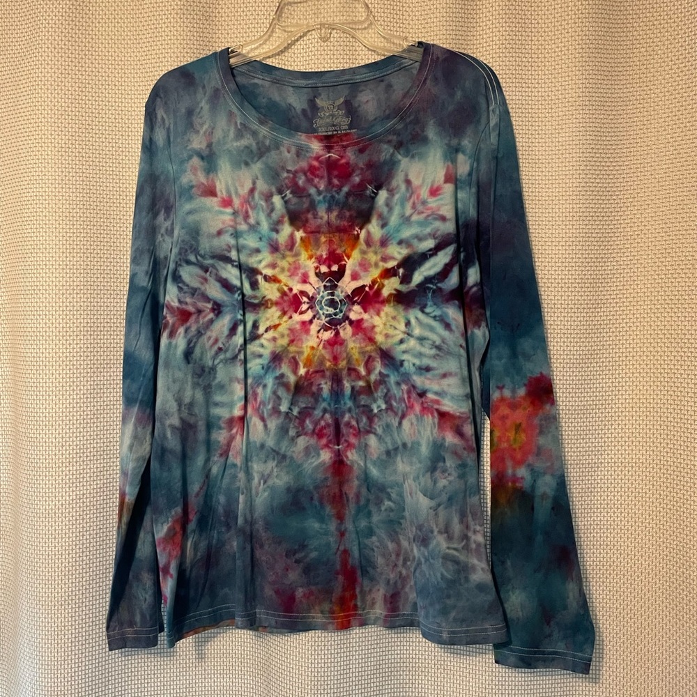Long Sleeve Tie Dye Shirt